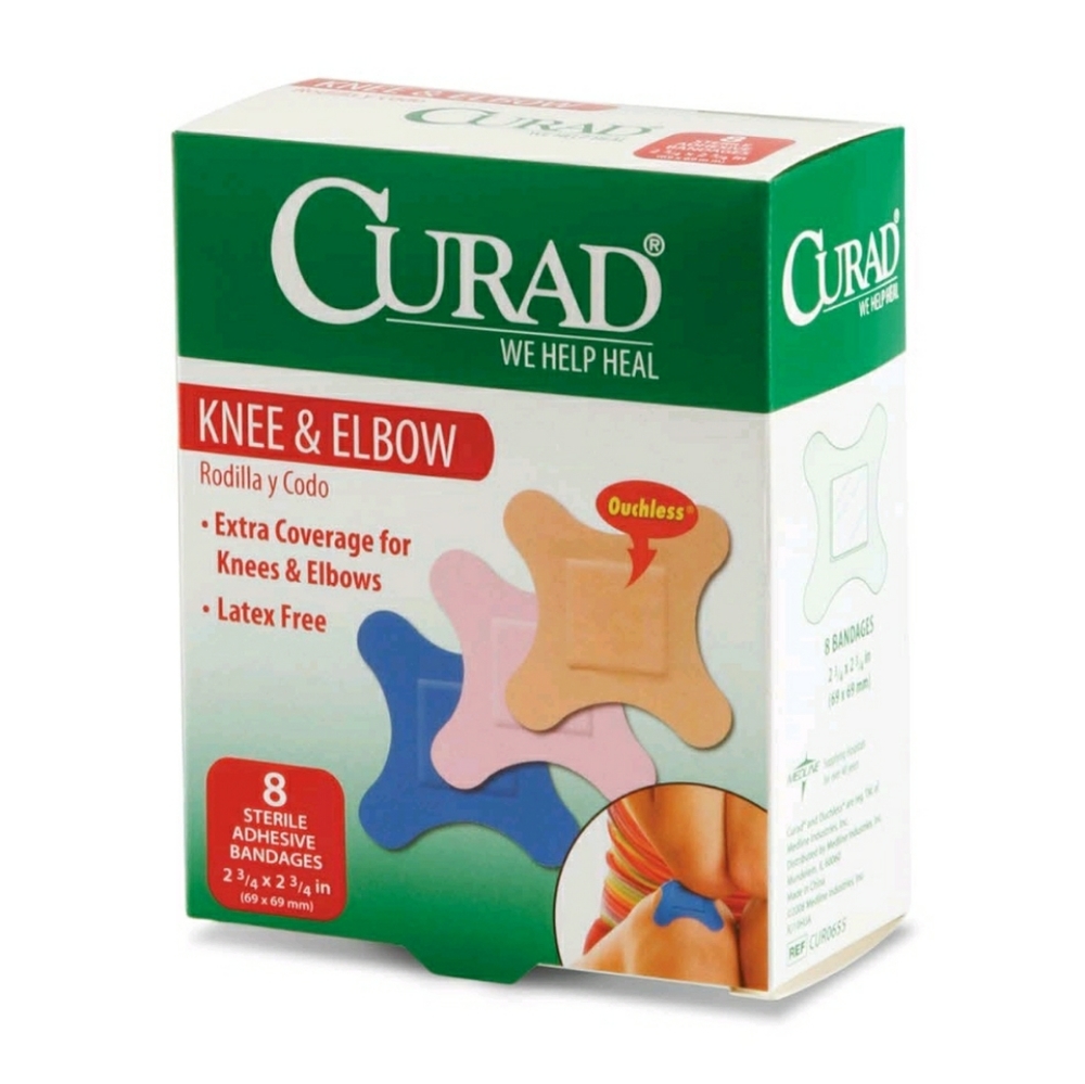 4 x Curad Sterile Adhesive Bandage Box Bundle